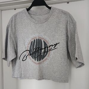 BuffBunny Light Gray Cotton Top